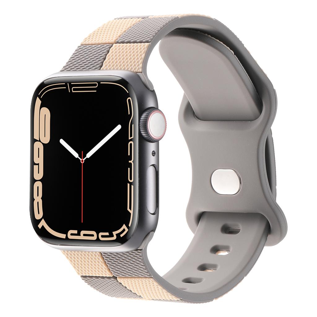 Sport Silicone Band For Apple Watch Strap 40mm 44mm 45mm 46mm Ultra 2 49mm 41mm 42 Mm Wristband Bracelet iWatch Series 7 6 8 9 10 SE 38mm Belt
