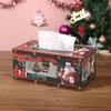 Weihnachten Tissue Box Hause Innen Esstisch Wohnzimmer Kaffee Tisch Desktop Papier Box Tissue Tube