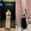 First encounter super soft inner height increase camellia Mary Jane shoes winter small fragrant wind rhombus color matching and velvet single shoes