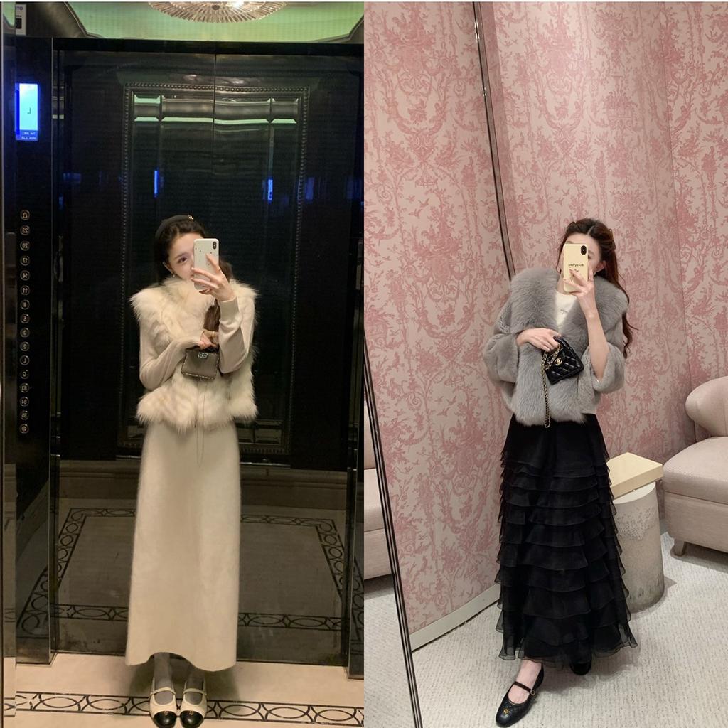 First encounter super soft inner height increase camellia Mary Jane shoes winter small fragrant wind rhombus color matching and velvet single shoes