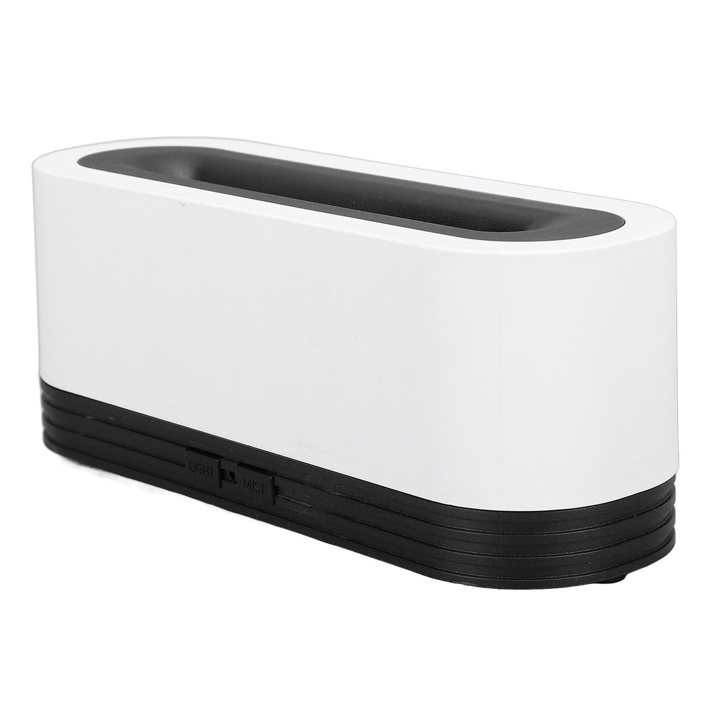 Flame Aromatherapy Diffuser 5V USB Powered Colorful Lights Flame Humidifier for Bedroom Living Room Office