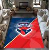 Sydney Roosters Kristall-Samt-Teppich Weich Anti?Rutschfeste Fußmatte Bequemer Wohnzimmer Schlafzimmer Dekor Teppich