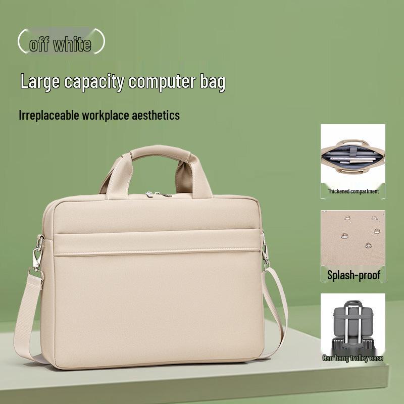 Portable 15.6-17 Inch Splash-Proof Laptop Briefcase for Men & Women