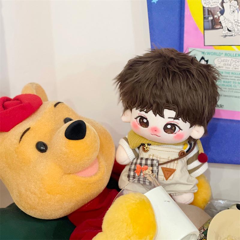 20cm Yan An Cotton Plush Doll - Little An An Celebrity Figure Toy Festival Gift