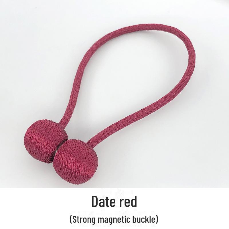 Magnetic Curtain Buckle Strap for Earphones and Window Screens