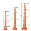 Tsukitoy Long Extra Long Anal Anal Silicone Anal For Bamboo Shape Dildo, Thick, Plug, Expandable, Soft, S-Shaped Expander, Beads, Women, Beginners,