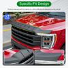 Xipoo Hood Protector Compatible With -2025 Ford F150 XLT/XL/STX/Lariat Hood Deflector TPE Shield Replacement For    2024 2025 Ford F-150 Accessories
