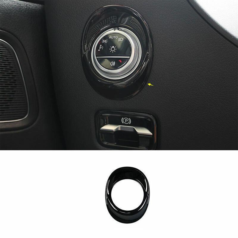 For Benz C-Class W206 - ABS Black Function Control Button Frame Trim 1X