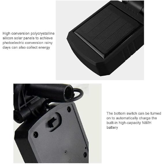 2 Pack 29.5 Inch Solar Hyacinth Flower Lights Outdoor Decorative, Purple Silk Hyacinth Flower Lights for Garden Decor