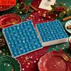 20pcs Disposable Napkins with Snowflake Pattern Print for Wedding,Parties,and Daily Use for Thanksgiving Fall Christmas Table Decoration