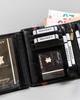 Men's Vertical Wallet Made of Genuine Leather - Rovicky
