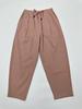 Johnature Elastic High Waist Casual Pants Women Loose Hit Colors All Match Harem Pants Trousers