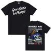Rapper Anuel AA Real Hasta La Muerte Graphic T Shirt Unisexs Clothing 100 Cotton 90s Vintage Tshirts Unisex Casual Loose Tshirt