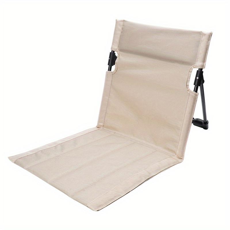 1pc Ultra Portable Folding Chair for Outdoor Use, Oxford Fabric and Aluminum Frame, Suitable for Summer Camping, Park Picnic, Yard, Seaside Scenarios
