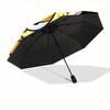 1pc Garfield Cat Windproof Automatic Umbrella, Lightweight for Women/Men, Perfect Christmas Gift A0811223