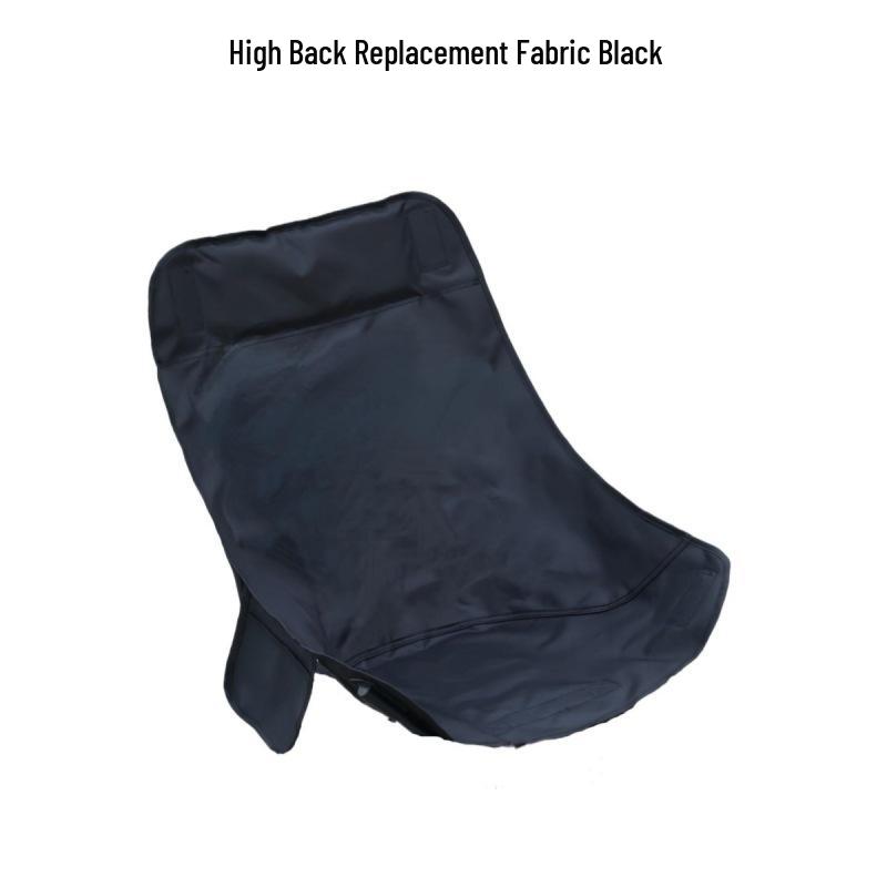 Outdoor Faltbarer Mondstuhl Sitzbezug - Doppellagiger Oxfordstoff Liegestuhl Ersatz für Angelstuhl