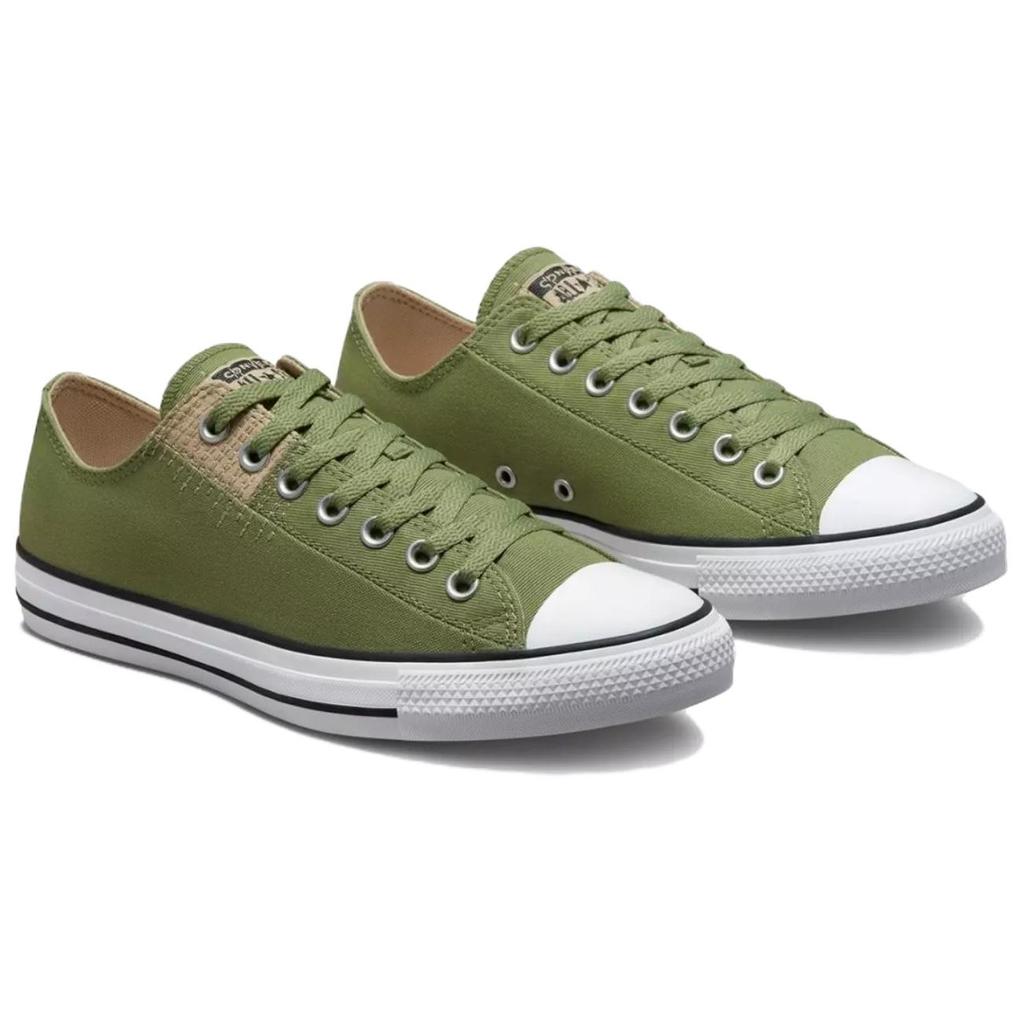 Converse Chuck Taylor All Star OX Comfortable Durable Lightweight Low Top Canvas Shoes Unisex Sneaker Green A03421C