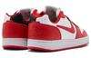 Nike Ebernon Low Prm White University Red Black AQ1774-101