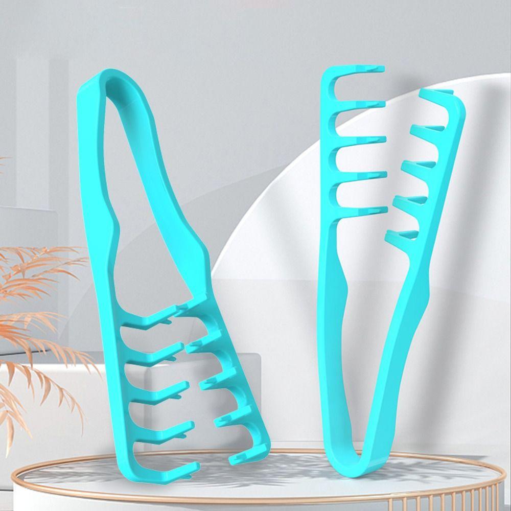 Portable Hair Styling Fluffy Roots Combs Lightweight Hair Slit Comb Salon Styling Comb