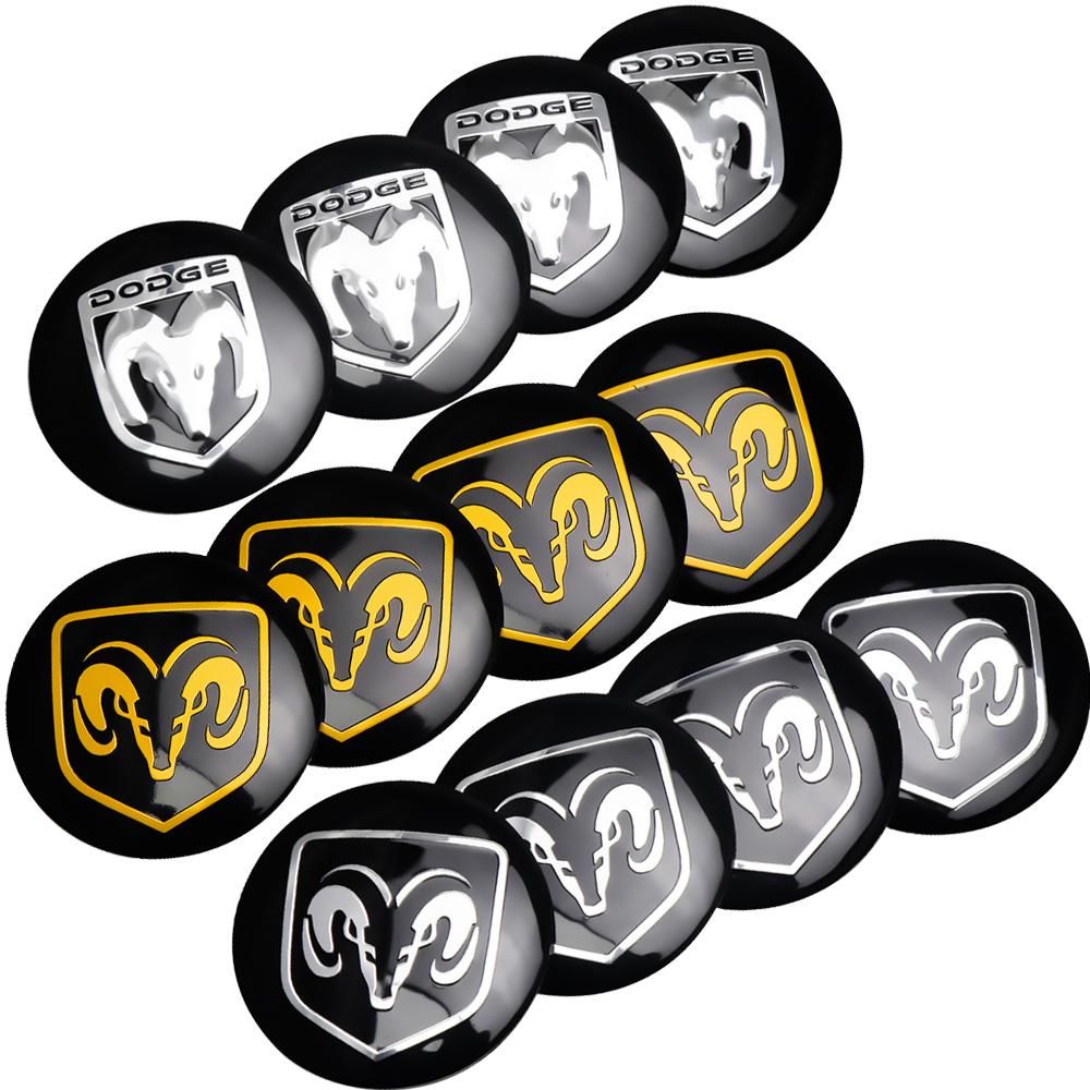 56MM Car Wheel Center Cover Sticker Hub Cap Accessories For Dodge Durango Caliber Dakota Neon SRT SXT Nitro Avenger Dart Viper GG1