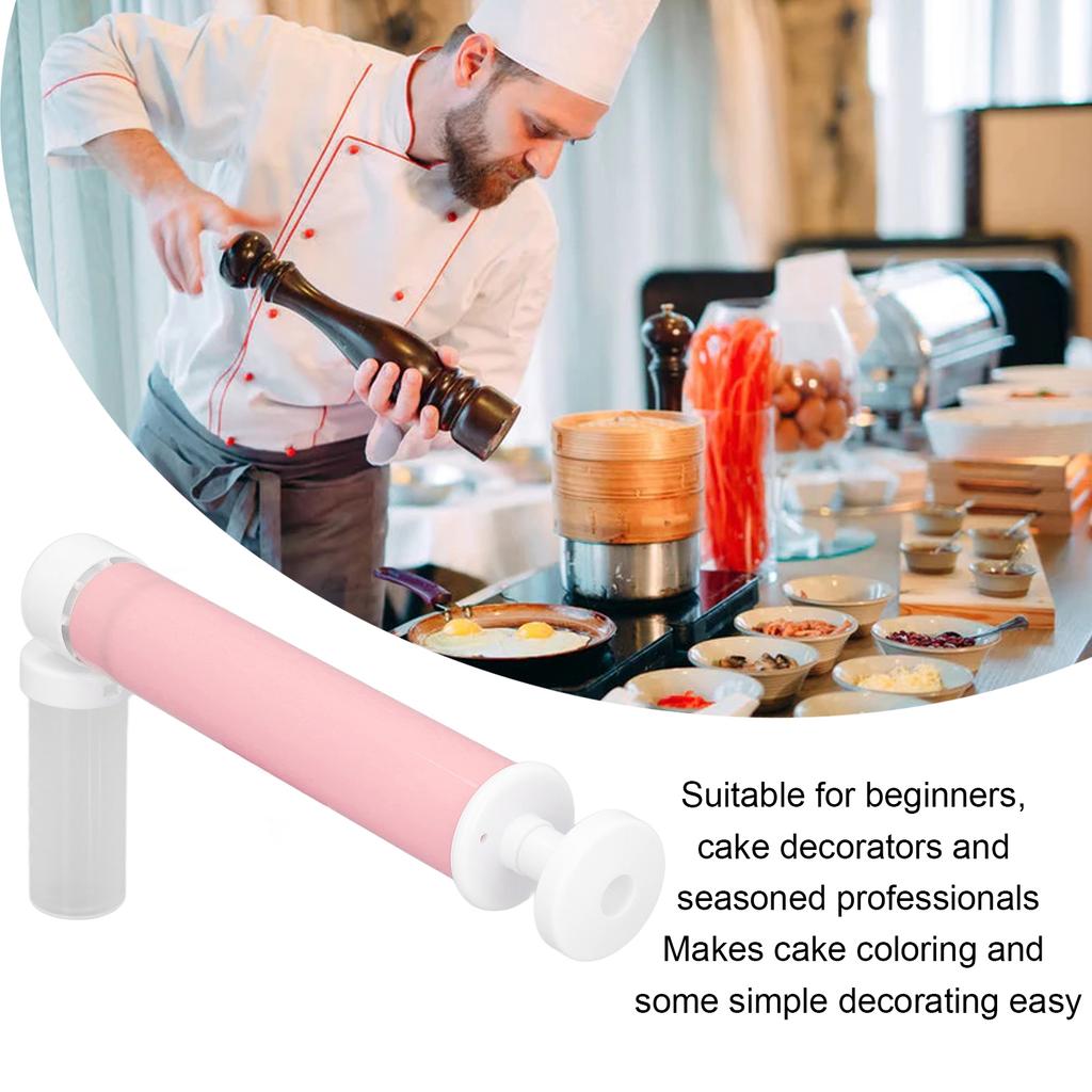 Manual Cake   Plastic Leakage Proof Decorating Kit Baking Coloring Spray Pump for   Pastry Chocolate