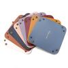 1 Pcs Nordic PU Leder Lagerung Box Desktop Storage Tray Schmuck Kosmetik Schlüssel Sachen Lagerung Korb Klapptisch Organizer Fall