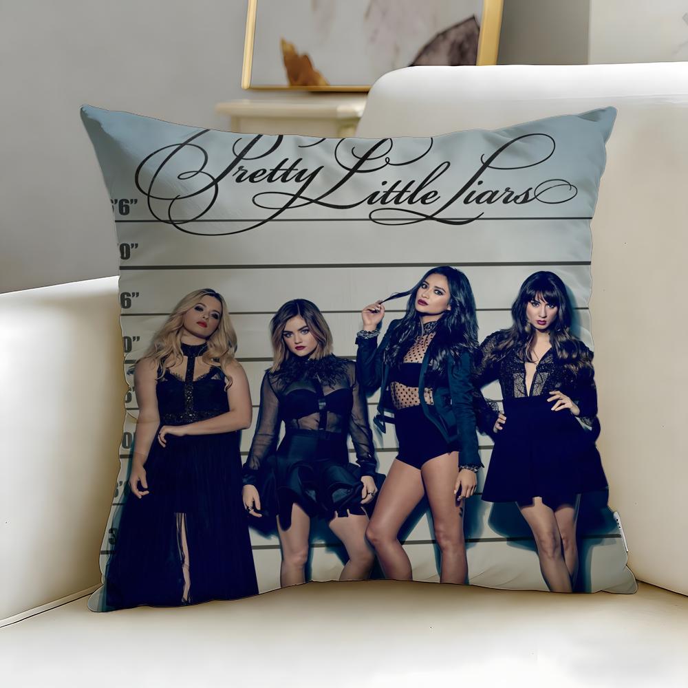 

classic TV series Pretty Little Liars Cushion Cover Soft & Easy-Wash Pillow Case – Versatile for Couch, Bed, Travel and Office 30cmx30cm