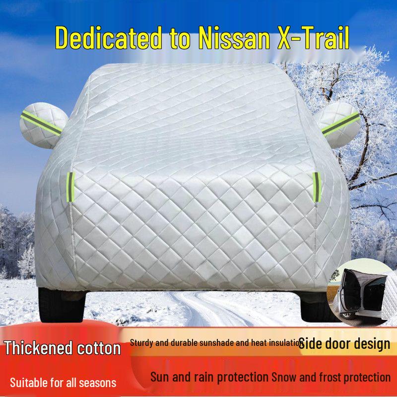 

Nissan Tanlu All-Weather Car Cover: Sun, Rain, Dust & Heat Protection with Thick Insulation Nissan Tanlu