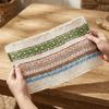 Eco-Friendly Heat-Insulating Placemats Non-Slip Drink Coasters Decorative Mats  Machine Washable