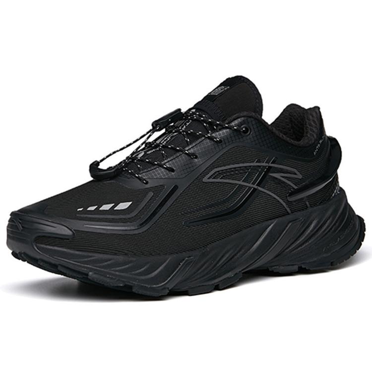 New Anta Low Top Running Shoes Women's Black 122145525-4