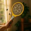 Electric Mosquito Racket Battery Operated XL Size 48 Cm High Voltage Grid For Insects