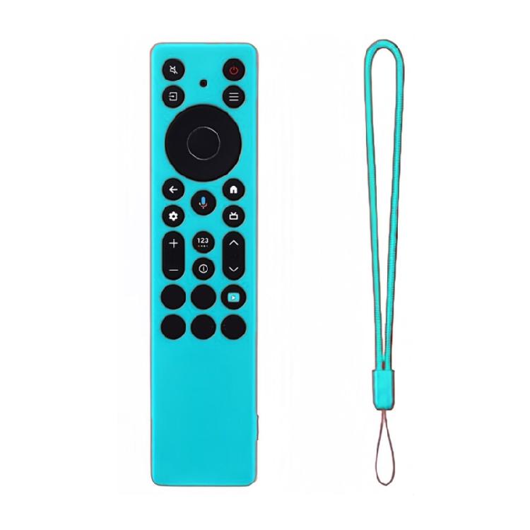 Textured Grip TV Controller Case Flexible Silicone Cover For RC923A FMB1/RC813A FMB1,QM6K QM7K Remote Protections