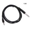 6Ft Adapter Cable 1/4" 6.35mm TRS Stereo Male to 1/8" 3.5mm Male Plug- Aux Cable