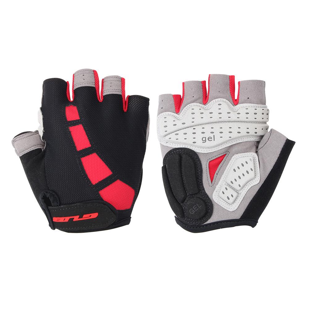 Unisex GUB 2098 Breathable Half Finger Cycling Gloves - Wear-Resistant Silicone.