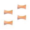 4pcs Pillow Type Chopsticks Rests Wooden Fork And Holder Spoon Stand Dinner Table Decor (thick Waist)