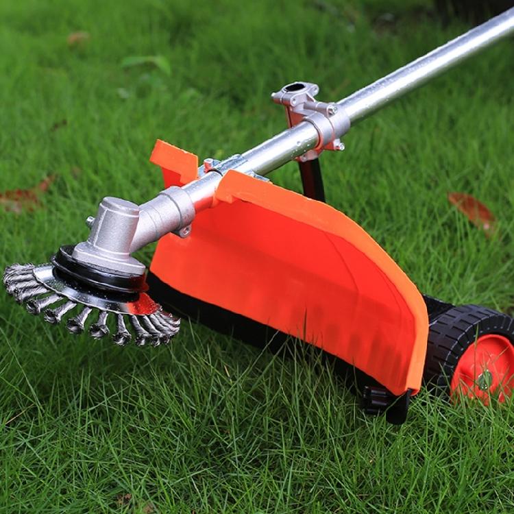 Multipurpose 28mm Pipe Stabilizing Wheel For Garden Equipment Various Backpack Brush Cutter Models