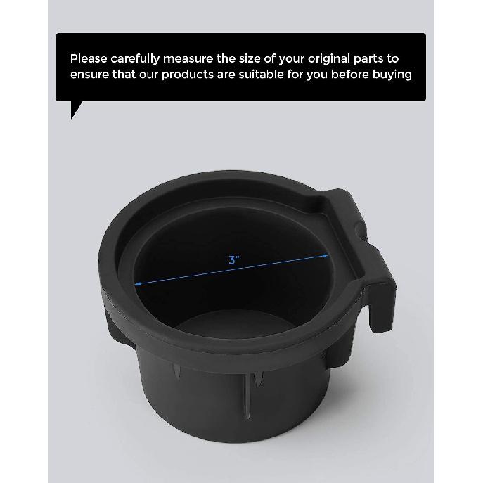 JOYTUTUS Cup Holder Ert 2 Pack Replacement Compatible With Frontier 2005- Pathfinder Center Console Cup Holder Ert 2005-2012 Xterra 2005-2015