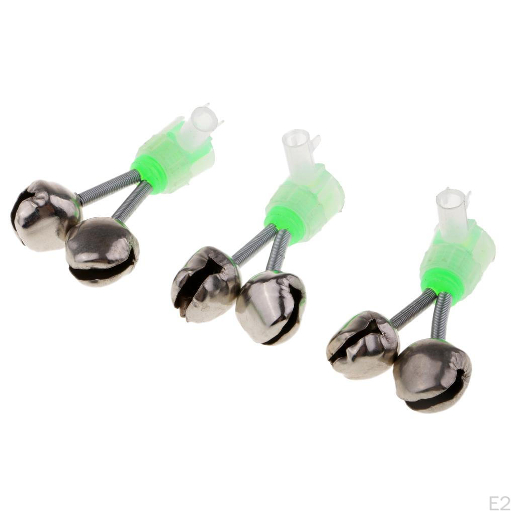 20Pcs/lot Fishing Bite Alarm Sound on Rod Lure