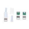 2Sets Lightning Dock USB Plug with Chip Board DIY Assembled Charging Cable Making Telephone Use