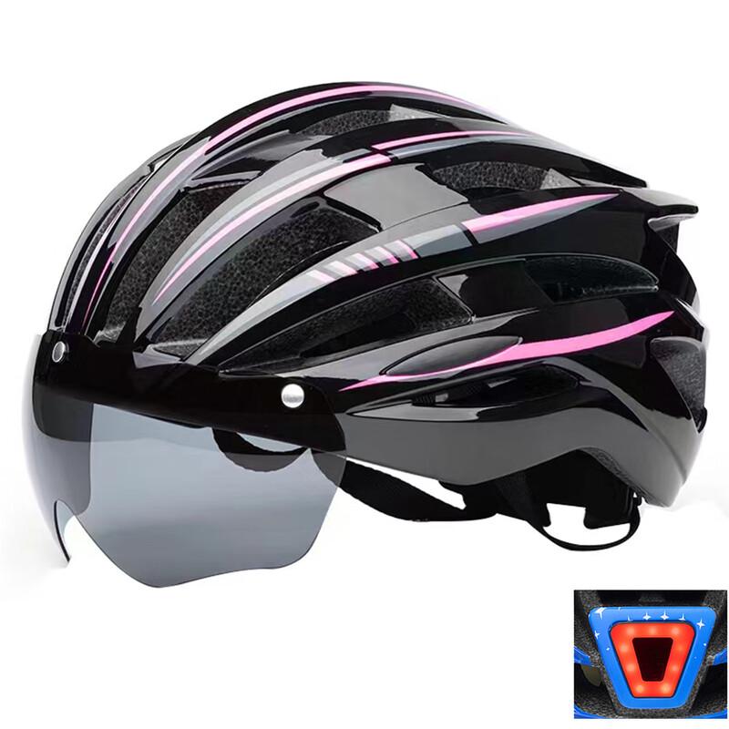Lishi Magnetic Cycling Helmet with USB Taillight