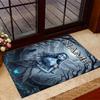 Looney Rabbits Urban Vibes Customized Name Area Rug Perfect for Living Rooms Bedrooms Hallway Entryway Anti-slip Rug Anime Office Decor