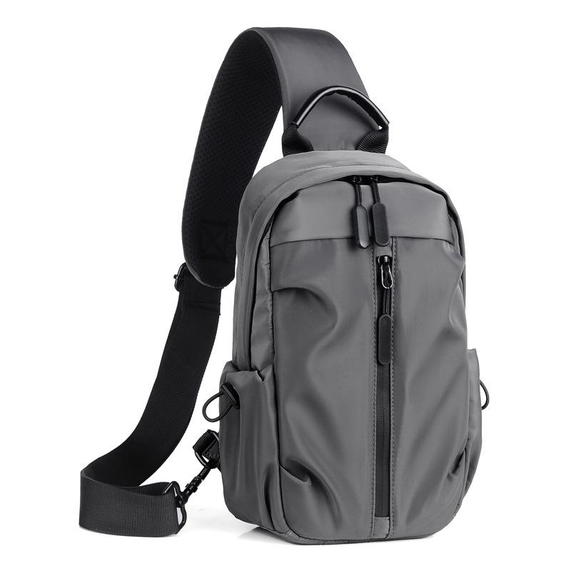 Men's Korean Version of The Chest Bag, A Single-shoulder Crossbody Bag for Business, Leisure, Business Trips and Travel