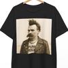 Friedrich Nietzsche Punk Rock T-Shirt: Existential Meme Tee