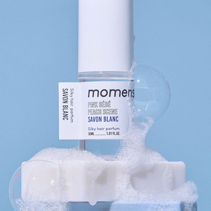 momenscent [Soap Scent] Silky Hair Perfume Sabon Blanc 30ml 30ml