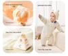 Jingqi Baby Quilted Snap-Front Romper - Autumn/Winter, Thin & Warm for Newborns