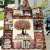 Lovers of HD Printed Books Can Read with a Blanket, Which Can Be Given As a Holiday Gift, Birthday Gift, Christmas Gift, Etc. It Is Suitable