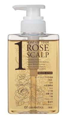 Eine gesunde medizinische Seife für die Kopfhaut Rose Bouquet von Ofcosmetics [Für die Kopfhaut] 1-RO 265ml, Duft, [Quasi-Arzneimittel]