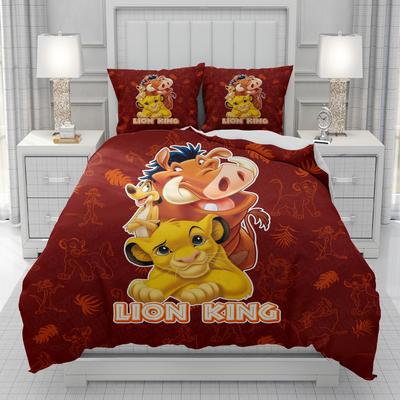 Lion King 3D Duvet Cover Men women/Children KID Printing Disney Cartoon Bedding Set Dropshipping