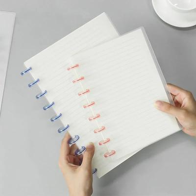 11pcs Loose-leaf Binding Cover Rings Discs Mushroom Hole Binding Ring Binder Notebook Discbound School Office Supplies