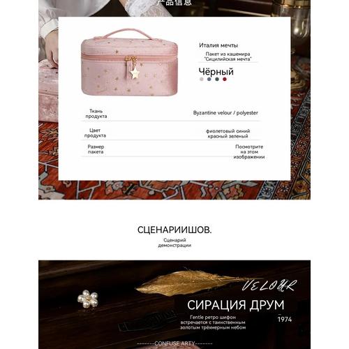 Portable 2026 Makeup Bag for Women, Compact Travel Toiletry Organizer Bags